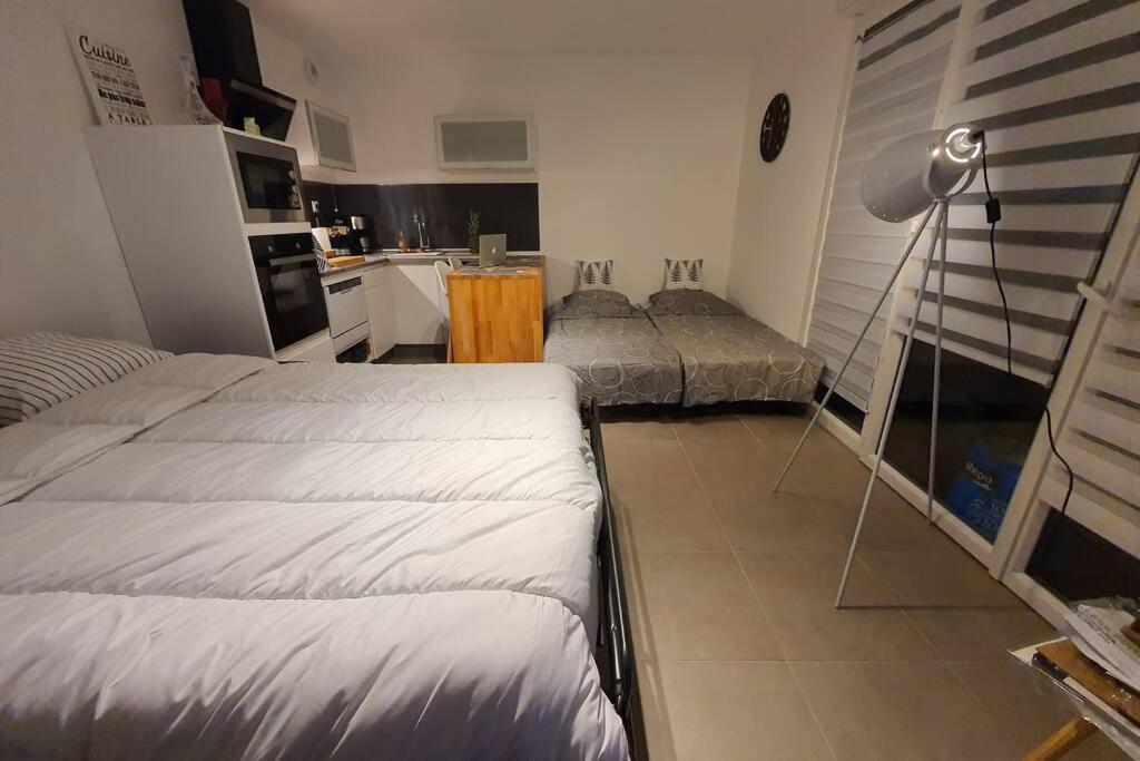 Riviera Sun Standing Studio Villeneuve-Loubet Bagian luar foto